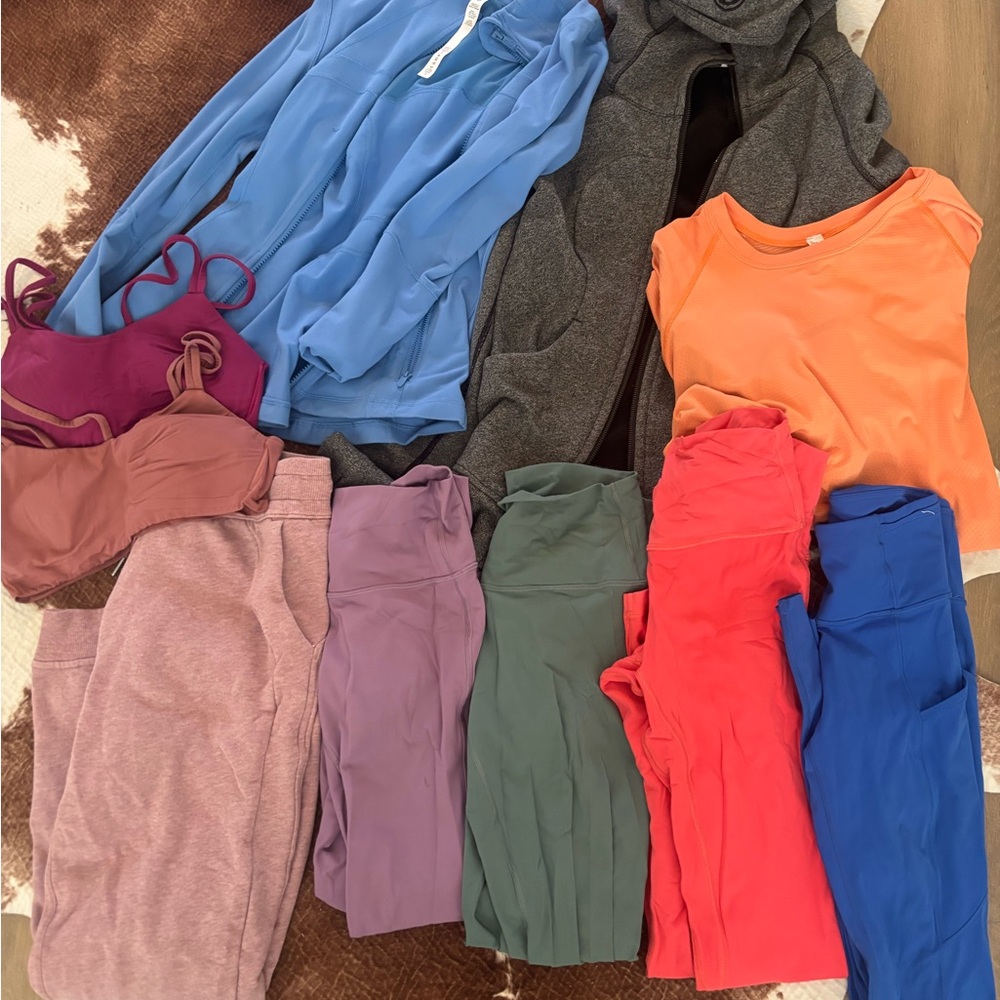 Lululemon Athletica Colorful Leggings Collection